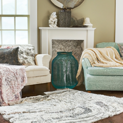 how to straighten area rugs